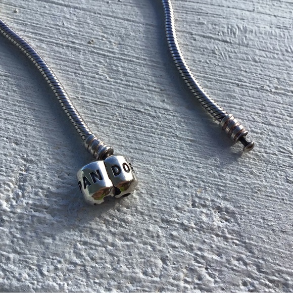 Pandora Moments Snakechain Sterling Silver Starter Bracelet - Picture 4 of 5